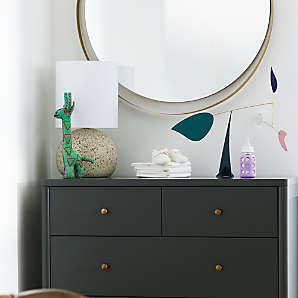 Green dresser outlet crate and barrel