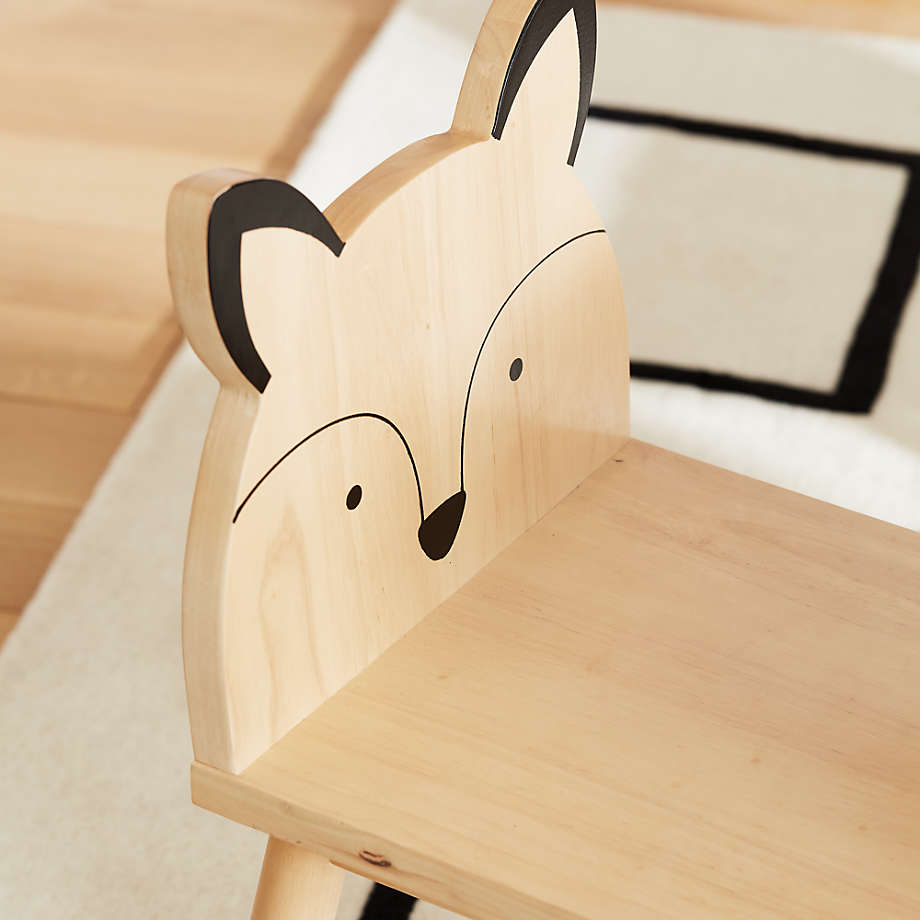 Crate Barrel Fox Animal Kids Chair The Shops at Willow Bend