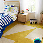 View SoCal Kids Organic Blue and White Full/Queen Quilt - image 3 of 7