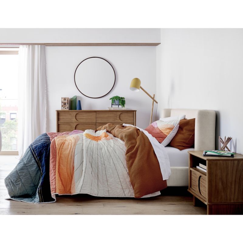 Wes 6-Drawer Wood Dresser