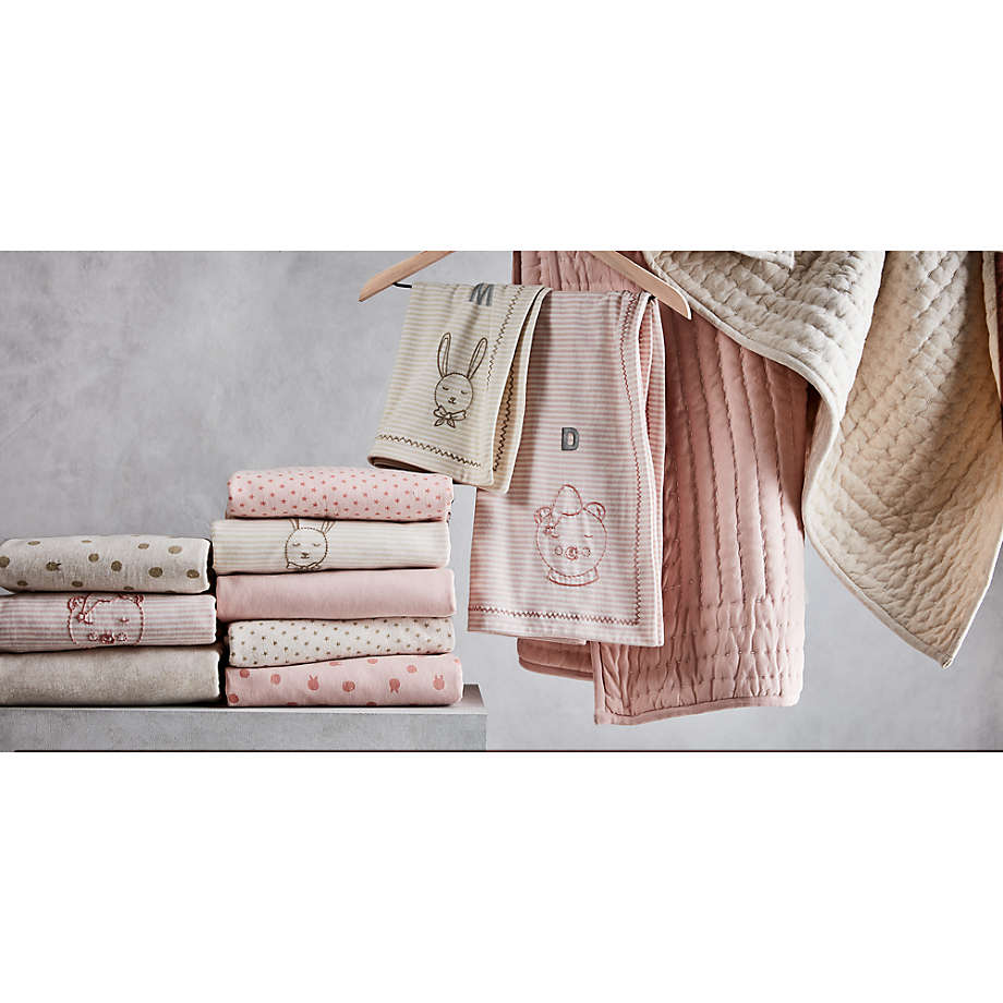 Jersey cotton online baby blanket