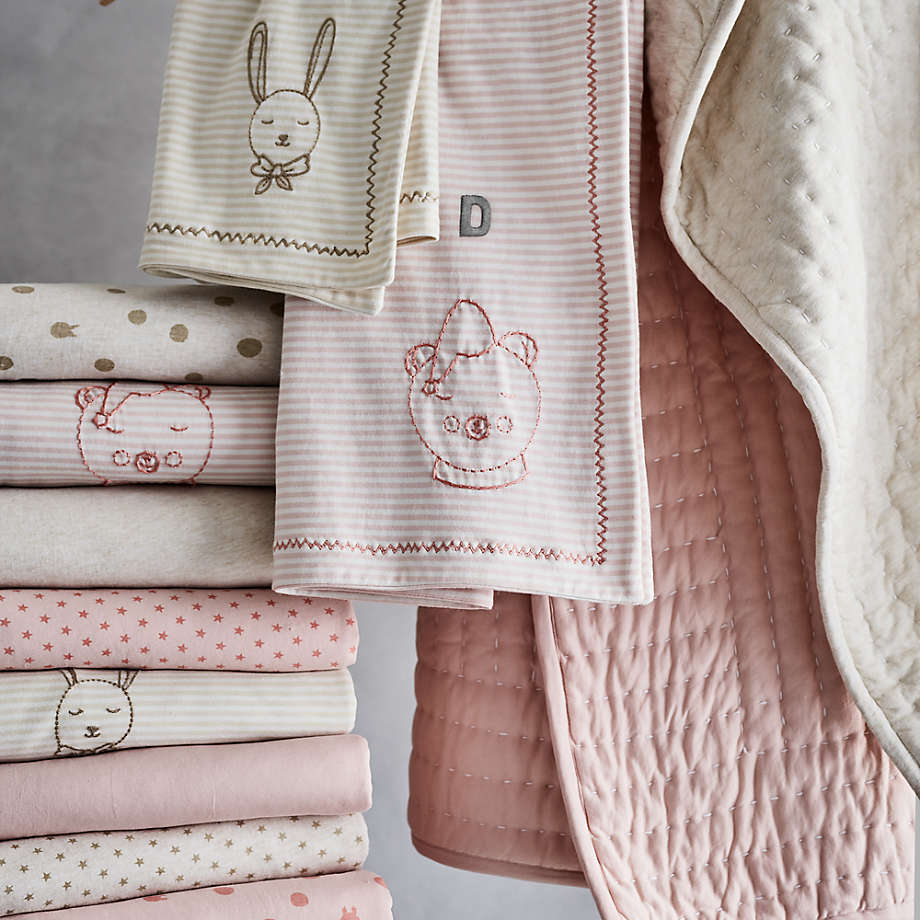 Cotton jersey shop baby blanket