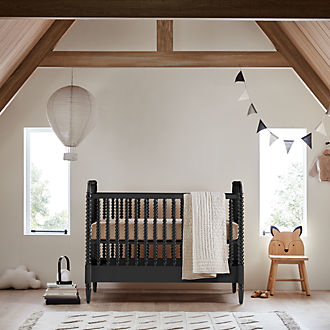 Jenny Lind Black Wood Kids Furniture