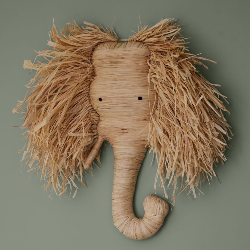 All Across Africa Elephant Head Wall Decor - image 3 of 13