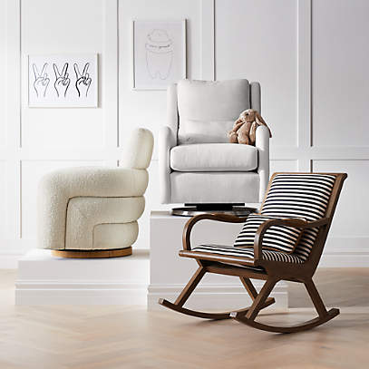 Land of nod top bakersfield rocking chair