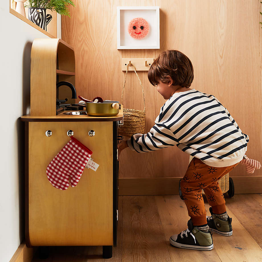 Modern Chef Wooden Kids Kitchen Play Set Reviews Crate Kids