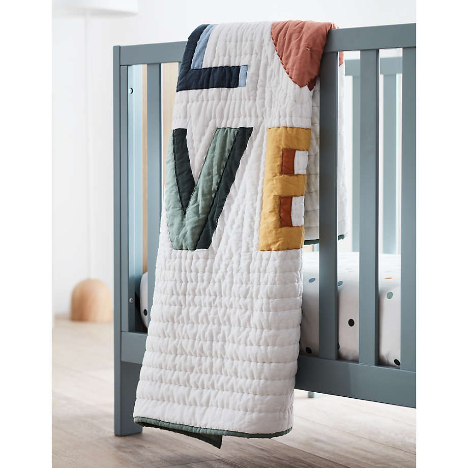 Cotton 2025 crib quilt