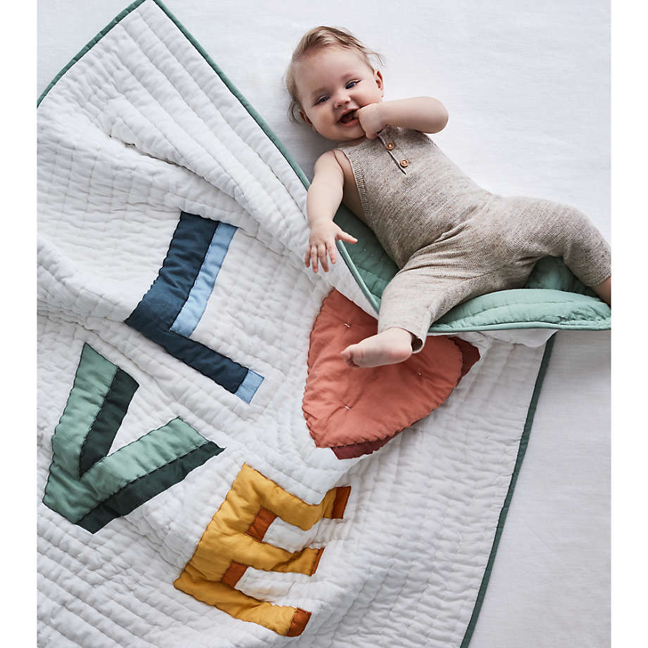Cotton baby on sale quilt
