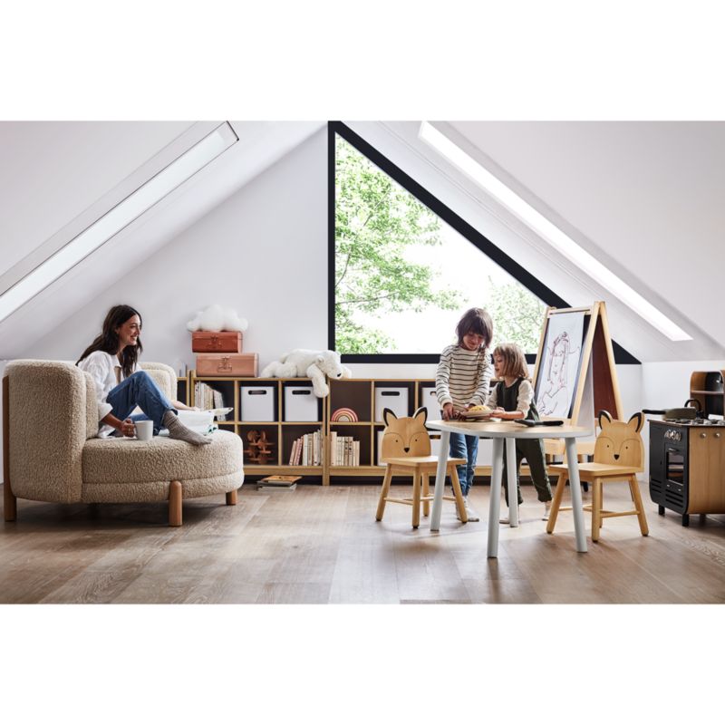 Family Oversized Sherpa Lounge Chair and a Half - image 6 of 18