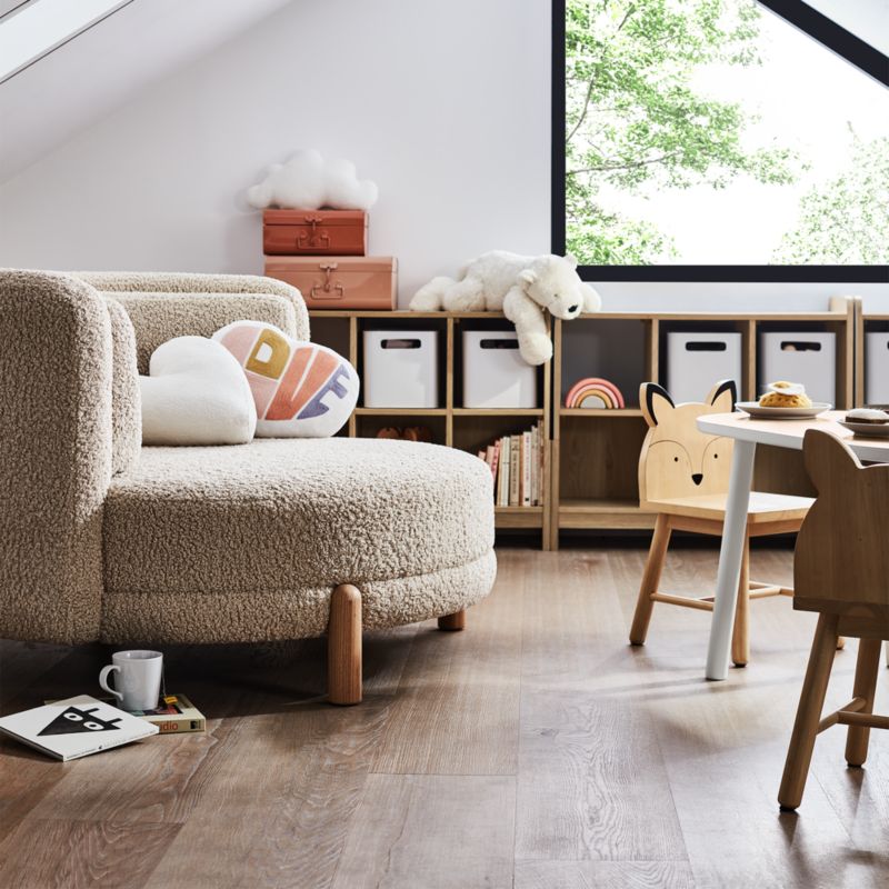 Family Oversized Sherpa Lounge Chair and a Half - image 7 of 18