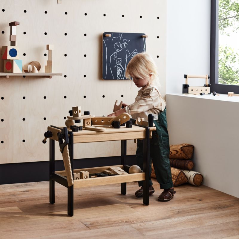 Wooden Toy Kids Workbench - image 4 of 22