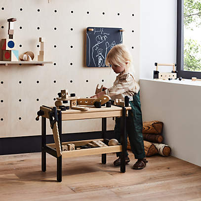 Wooden play workbench cheap
