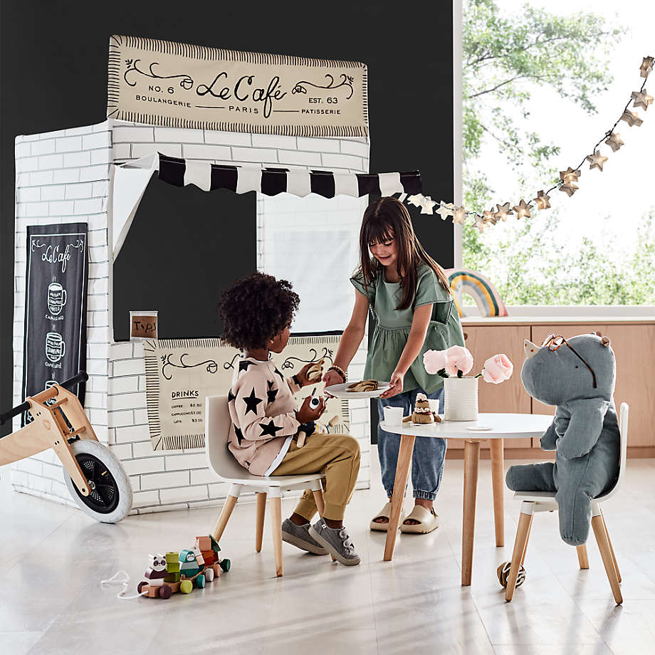 Crate Barrel Jetaire Camper Kids Canvas Playhouse Square One