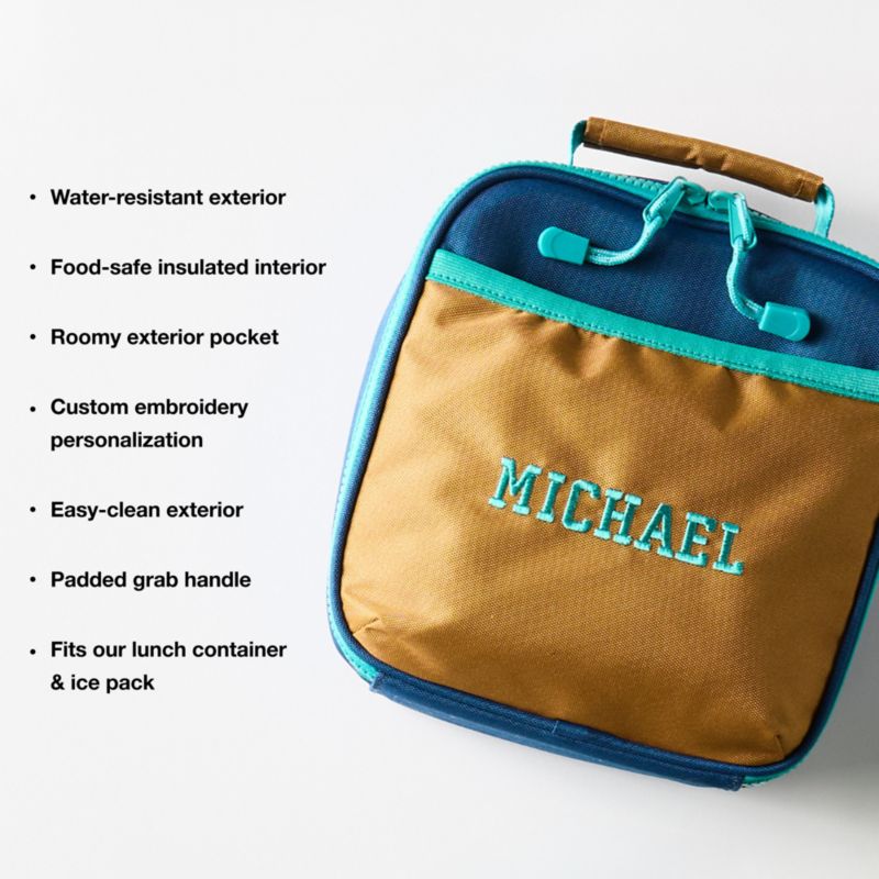 Retro Hopscotch Standard Soft Insulated Kids Lunch Box - image 13 of 14