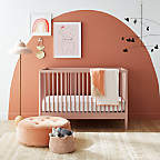 View Eloise Pink Wood and Metal Kids Floor Lamp - image 6 of 10