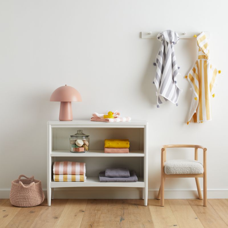 Hampshire Small White Wood 2-Shelf Bookcase - image 8 of 12