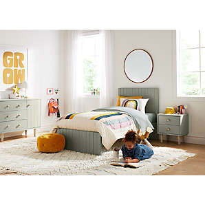 Kids Twin Bed With Rails
