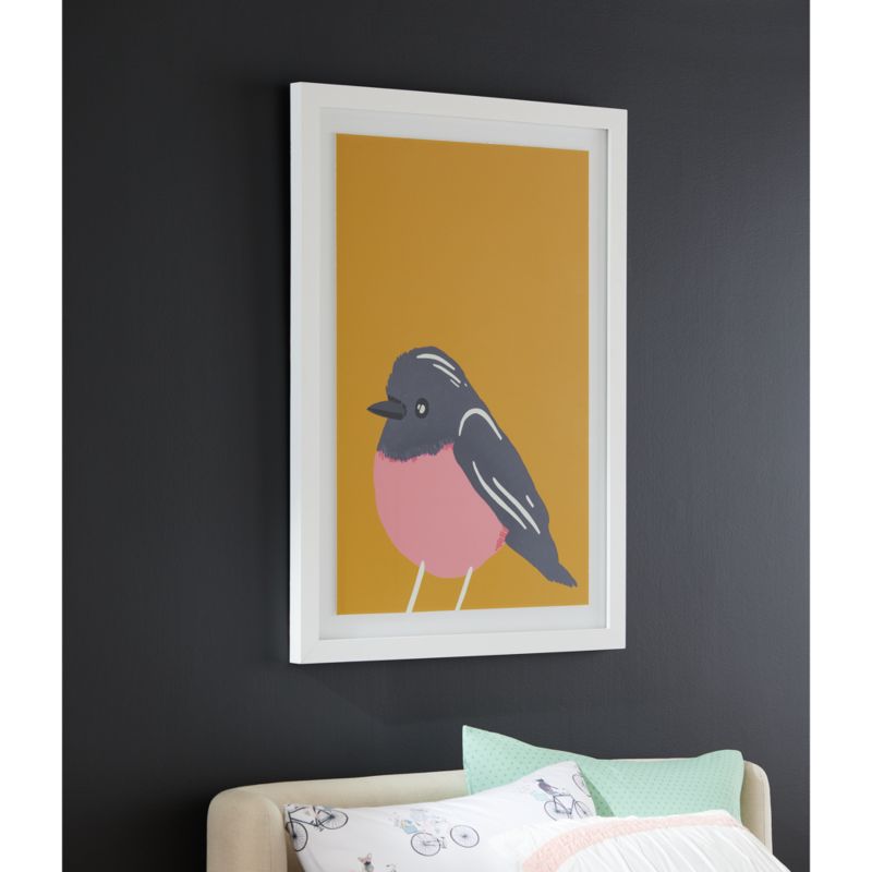 Bird Belly Large Framed Wall Art Print - image 4 of 13