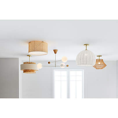 Cane flush mount new arrivals