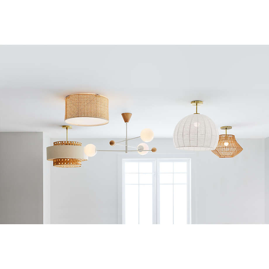 Children's flush mount lighting top