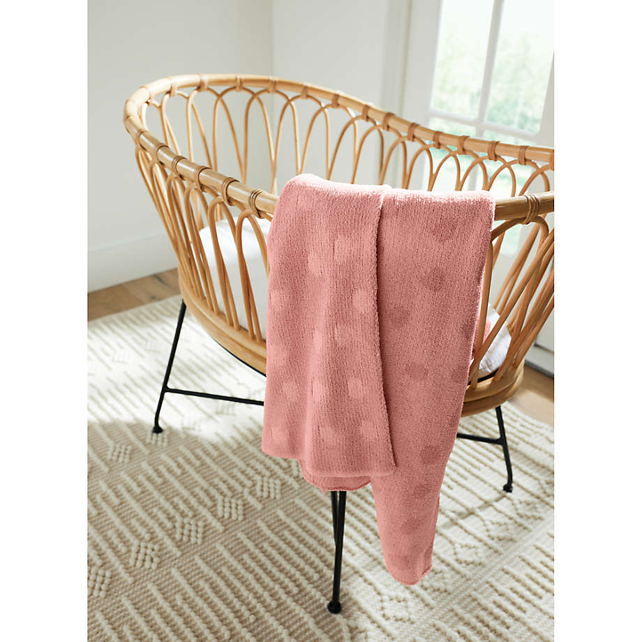 Crate and barrel rattan bassinet sales