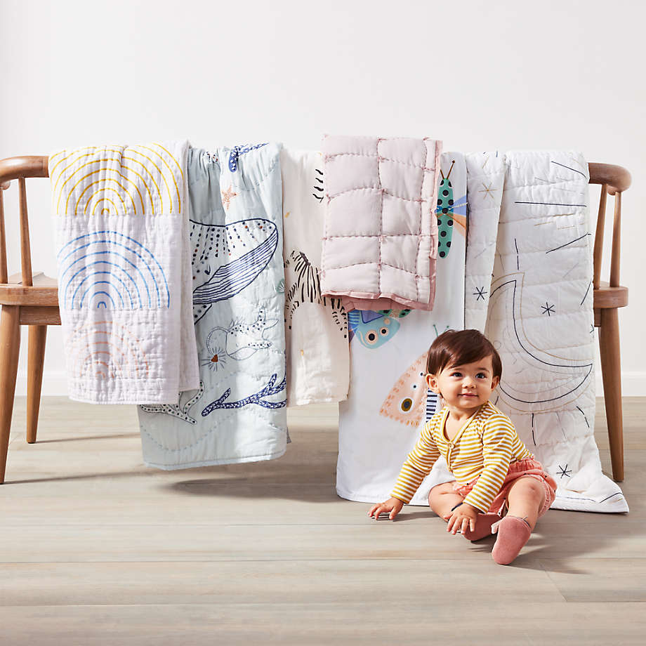 Crate and barrel on sale baby blanket
