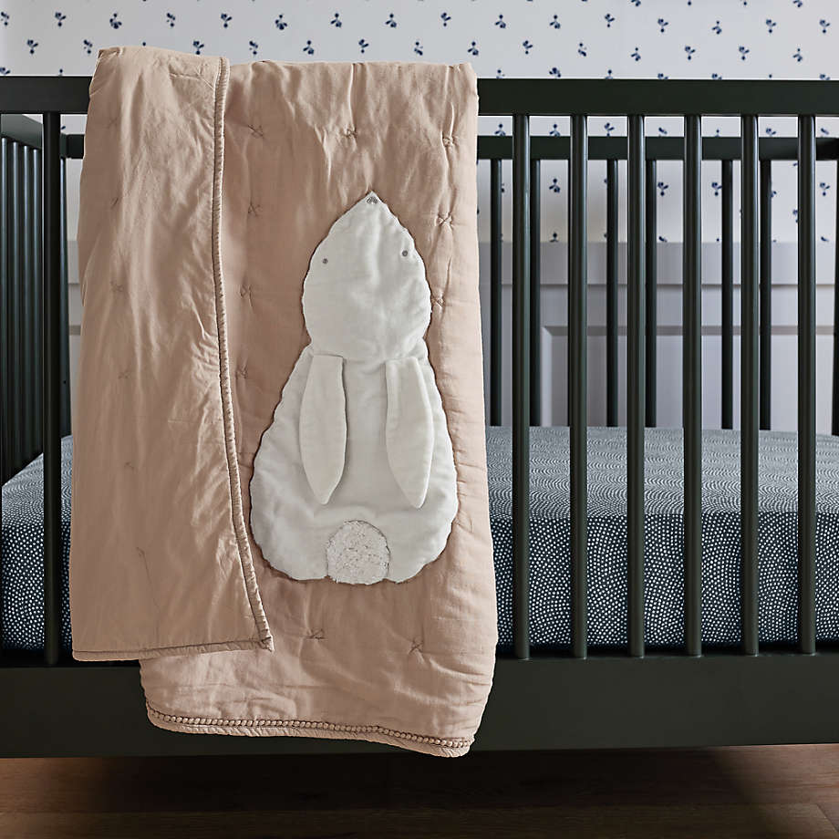 Indigo crib store sheet