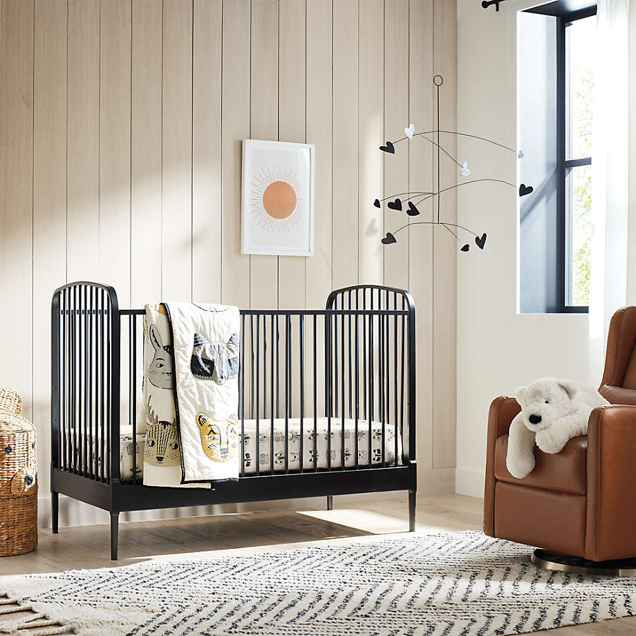 Modern Roxy Marj Woodland Animal Crib Baby Bedding Set Crate Kids