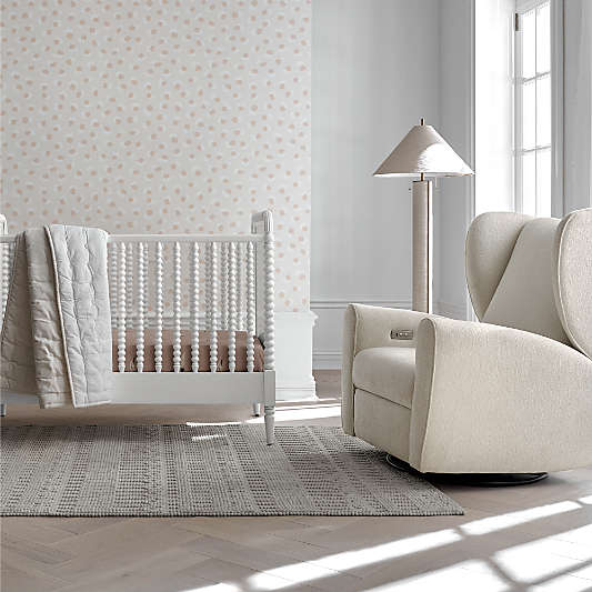 Jenny Lind White Wood Toddler Bed Rail