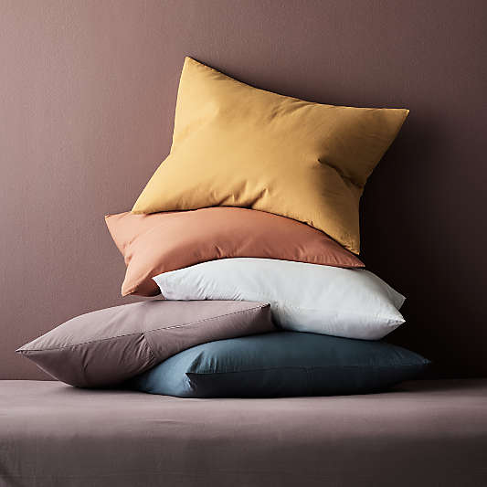 Cozy Cloud Pampas Ivory Washed Organic Cotton Kids Pillow Sham