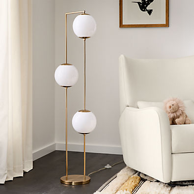 View Cosmos Gold Metal Kids Floor Lamp details