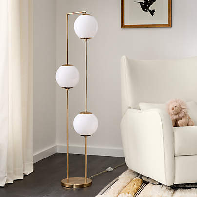 Cosmos Gold Metal Kids Floor Lamp