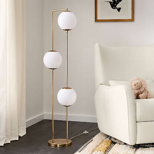 Cosmos Gold Metal Kids Floor Lamp