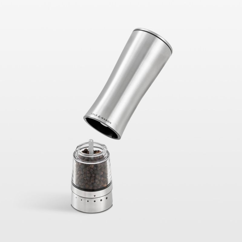 Cole & Mason Derwent Electric Stainless Steel Pepper Mill - image 8 of 8