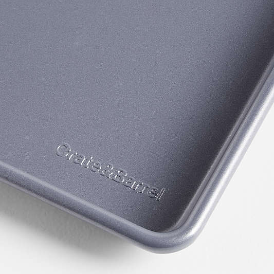 Crate & Barrel Slate Blue Quarter Sheet Pan