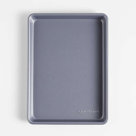 Crate & Barrel Slate Blue Quarter Sheet Pan