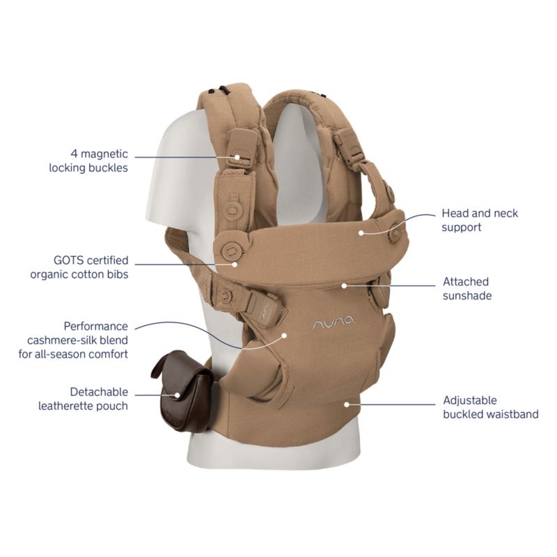 Nuna ® CUDL ™ Luxe Canyon 4-in-1 Baby Carrier - image 6 of 8