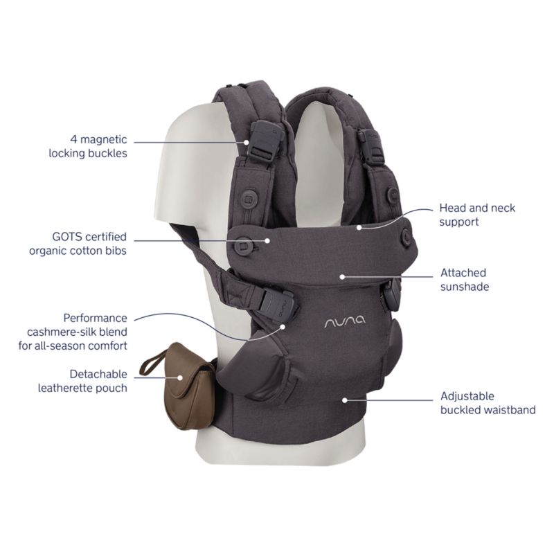 Nuna CUDL ™ Luxe Dusk 4-in-1 Baby Carrier - image 6 of 8