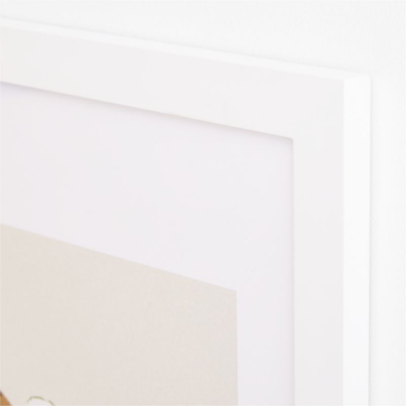 Converse Blue All Stars Jumble White Wood Framed Wall Art Print - image 3 of 5