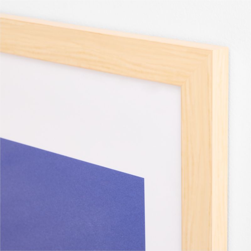 Converse Blue All Stars Trio Maple Wood Framed Wall Art Print - image 4 of 6