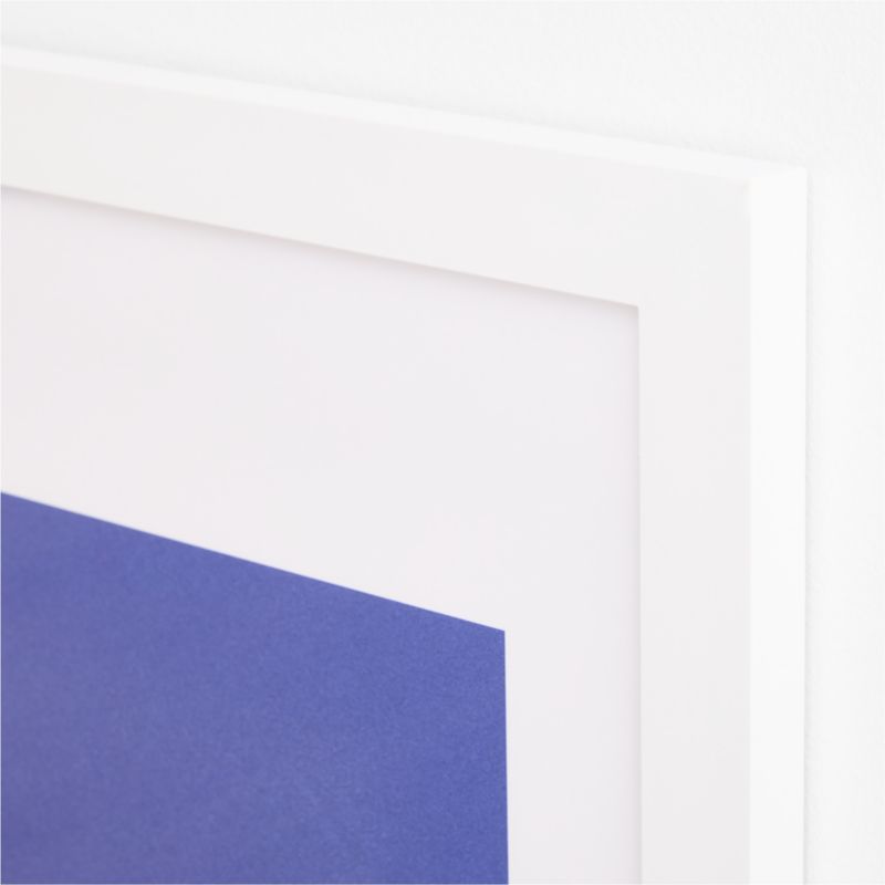 Converse Blue All Stars Trio White Wood Framed Wall Art Print - image 3 of 5