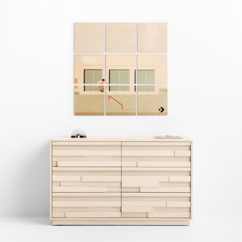 Converse Skateboard Vibes Wall Art on Maple Wood - image 4 of 8