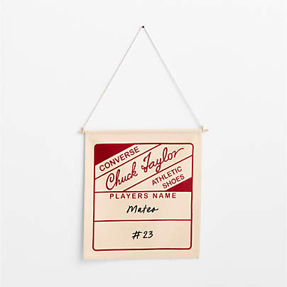 Converse Athlete Personalized Wall Art