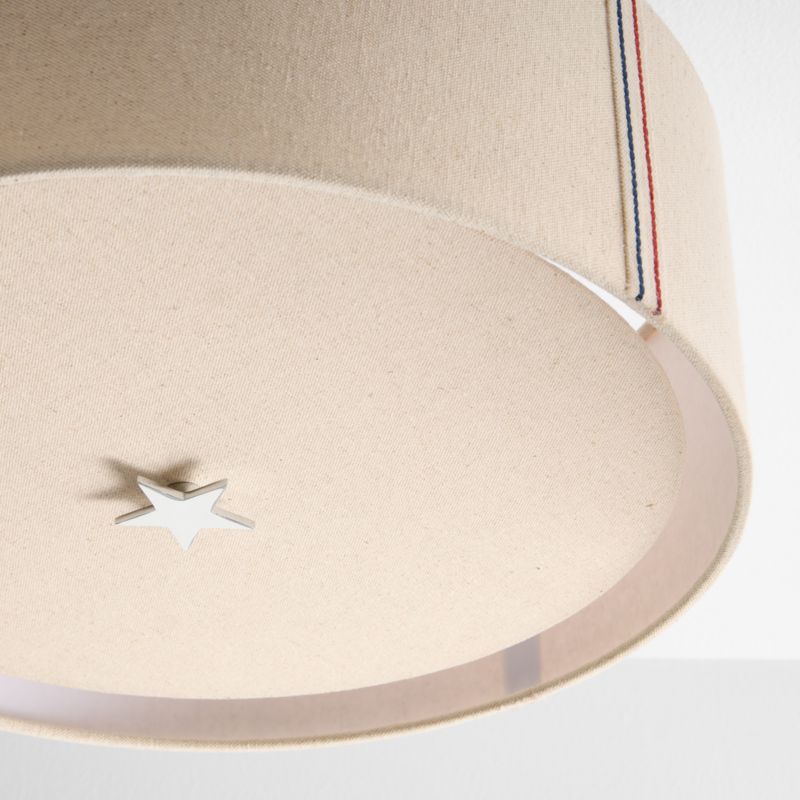 Converse Canvas Heelstay Flush Mount Ceiling Light - image 3 of 4