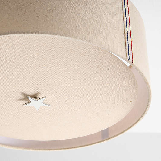 Converse Canvas Heelstay Flush Mount Ceiling Light