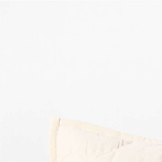 Converse Chuck Taylor Natural Undyed Organic Cotton Kids Pillow Sham