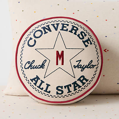 Converse Chuck Taylor Patch Kids Throw Pillow