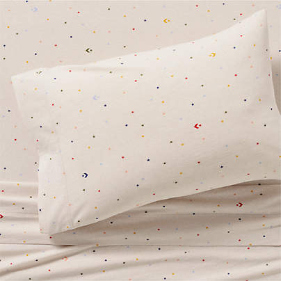 Converse Comfy Tee Speckled Star Organic Cotton Kids Twin Sheet Set