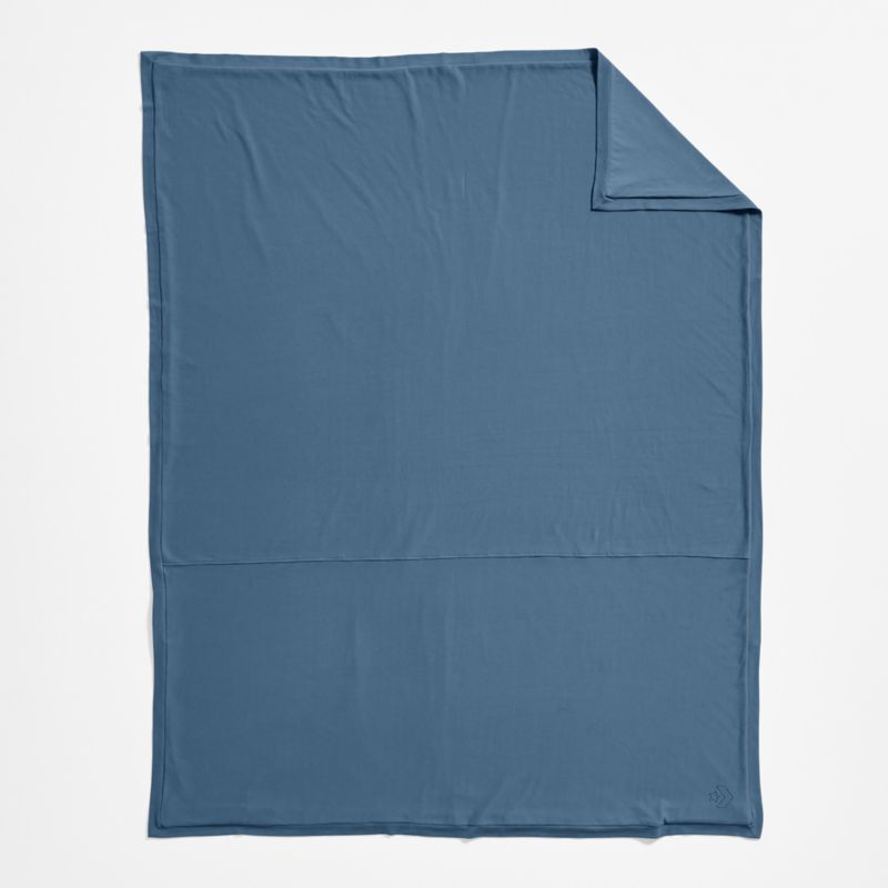 Converse Cozy Sweatshirt Moonlight Blue Organic Cotton Kids Twin Duvet Cover