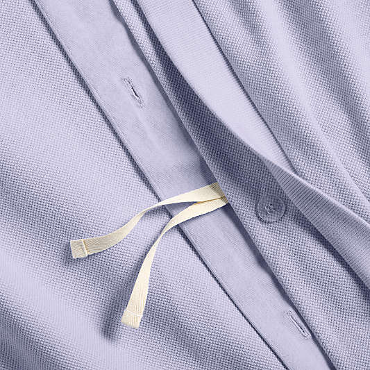 Converse Cozy Sweatshirt Pastel Periwinkle Organic Cotton Kids Twin Duvet Cover